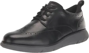 Nunn Bush Men's Stance Wingtip Oxford Brogue Detail Lightweight Comfortable Lace Up