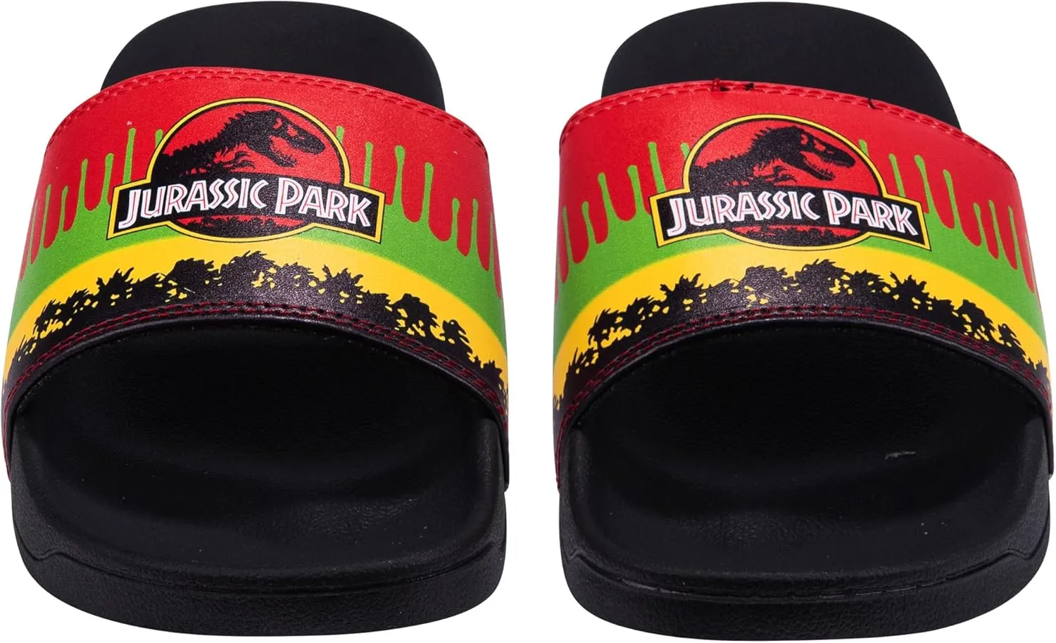 Odd Sox, Slide, Slip On Sandal, Jurassic Jungle Explorer, Soft, Comfortable, Unisex