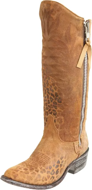 Old Gringo Women's L340-11 Razz Zip-Up Boot