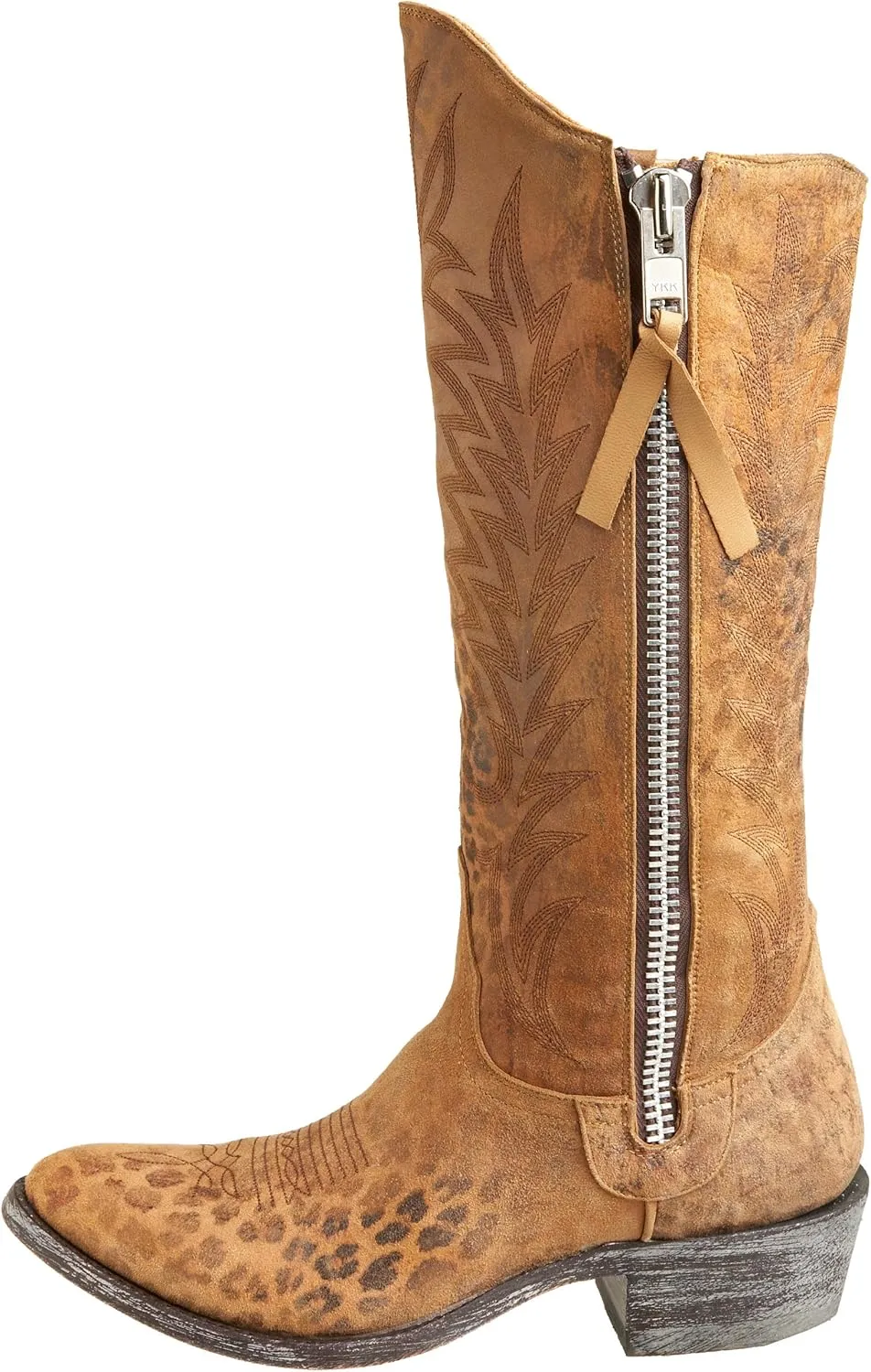 Old Gringo Women's L340-11 Razz Zip-Up Boot
