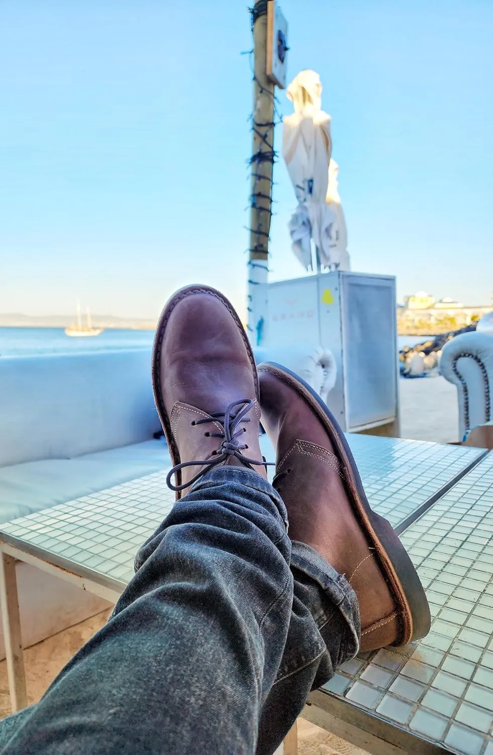 OLD RUGGED Handmade Genuine leather Vellie Chukka Boot