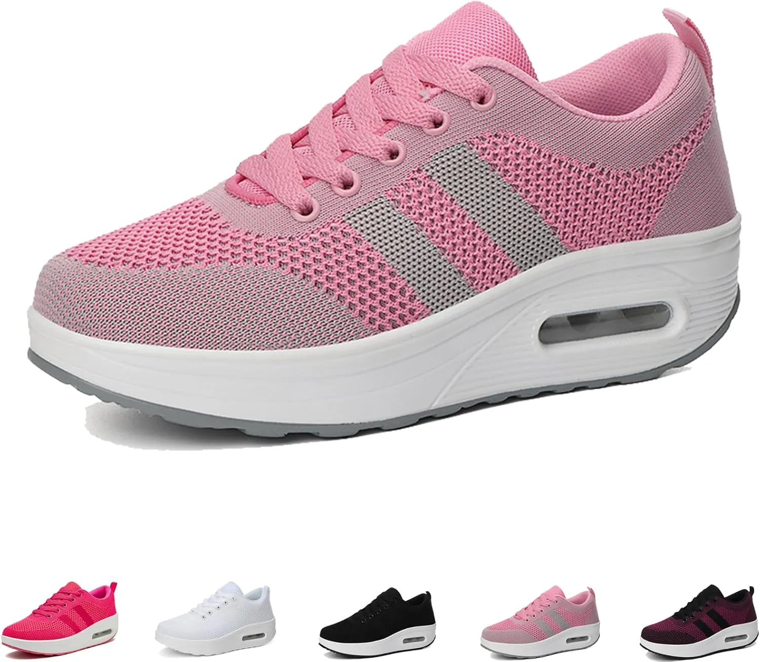 Orthopedic Shoes for Women, Womens Slip on Non Slip Work Shoes Comfortable Air Cushion Sneakers with Arch Support