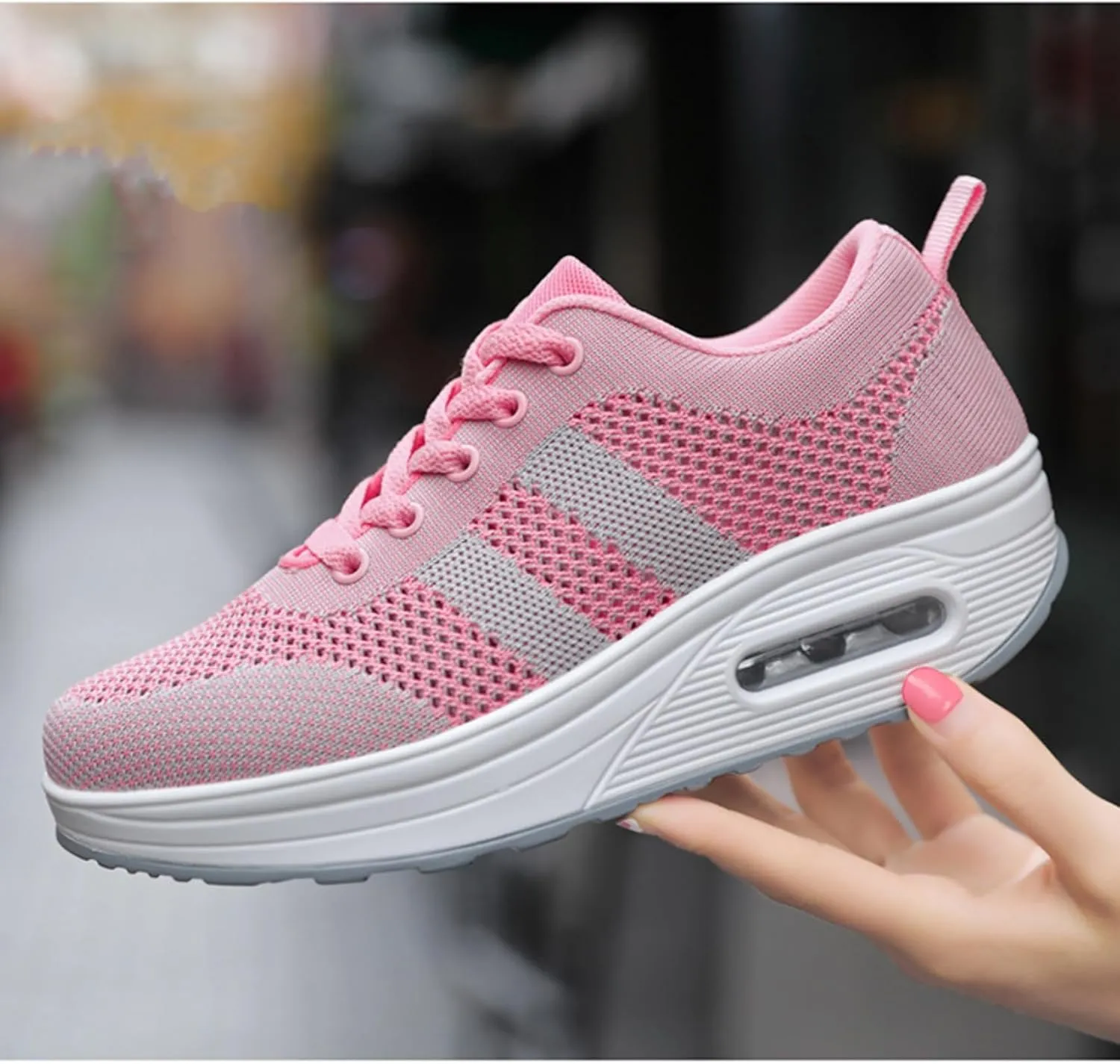 Orthopedic Shoes for Women, Womens Slip on Non Slip Work Shoes Comfortable Air Cushion Sneakers with Arch Support