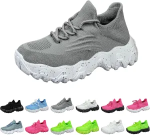 Orthopedic Shoes for Women Woven Breathable Soft Sole Slip on Walking Shoes with Arch Support Daily Commuting Shoes