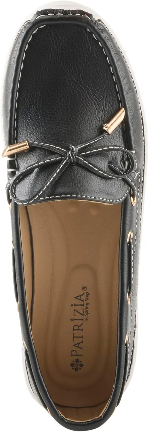 PATRIZIA Women's Wardell Slip-On Boat Shoes – Casual Elegance with Supportive Insole, Lightweight Design