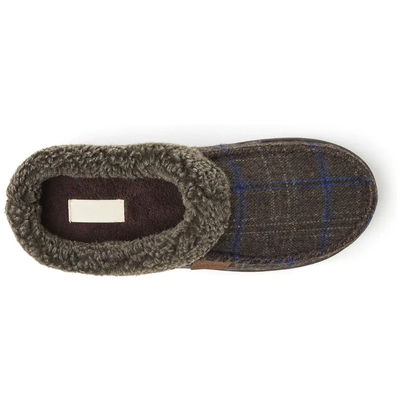 Plaid Slip On Slippers With Soft Lining And Sturdy Sole