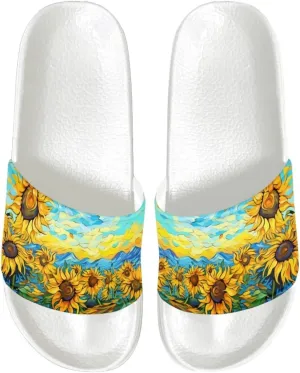 Pool Sandals Women Non Slip Slip on Sandals Women Comfortable