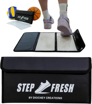 Portable Basketball Sticky Mat For Basketball Shoes | 120 Traction Sheets | Non Slip Mat For Improved Traction On Sports Courts | Improve Your Sneaker Court Grip With Sticky Pad For Shoes
