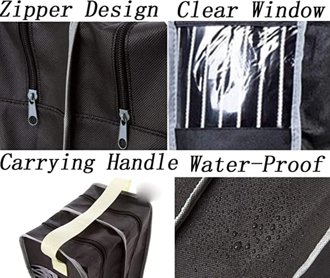 Portable Tall Boots Storage Bags|2 Packs Dust-proof Tall Boot Carry Bag for Travel and Daily Use