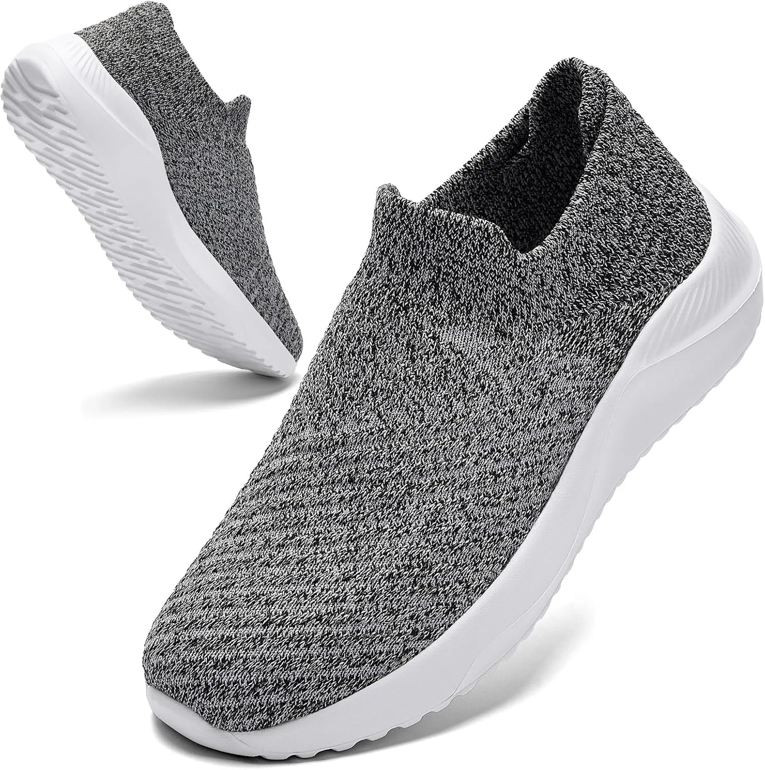 PPQ Womens Walking Shoes Slip on ，Soft Slip in Sock Sneakers for The Shoes are Very Light and Suitable for People who Walk a lot