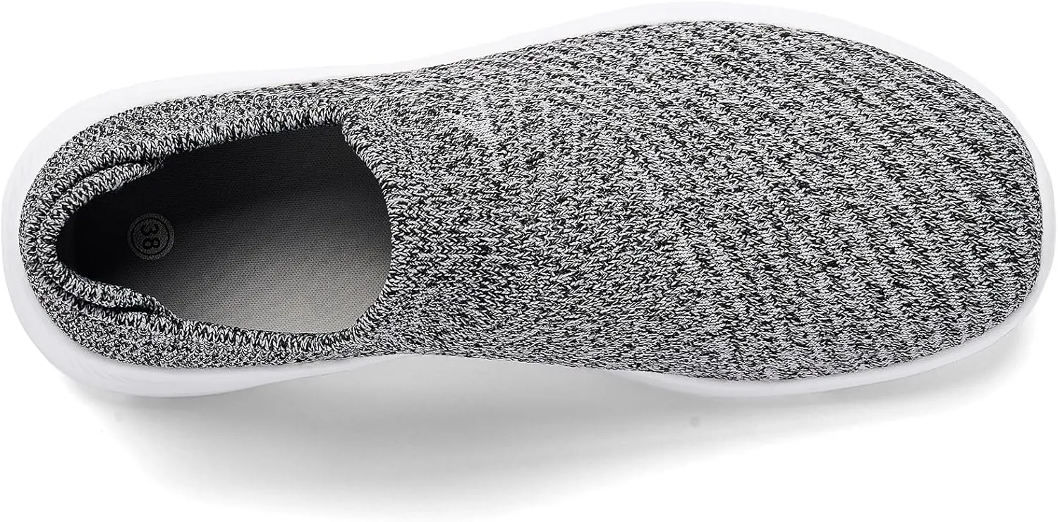 PPQ Womens Walking Shoes Slip on ，Soft Slip in Sock Sneakers for The Shoes are Very Light and Suitable for People who Walk a lot