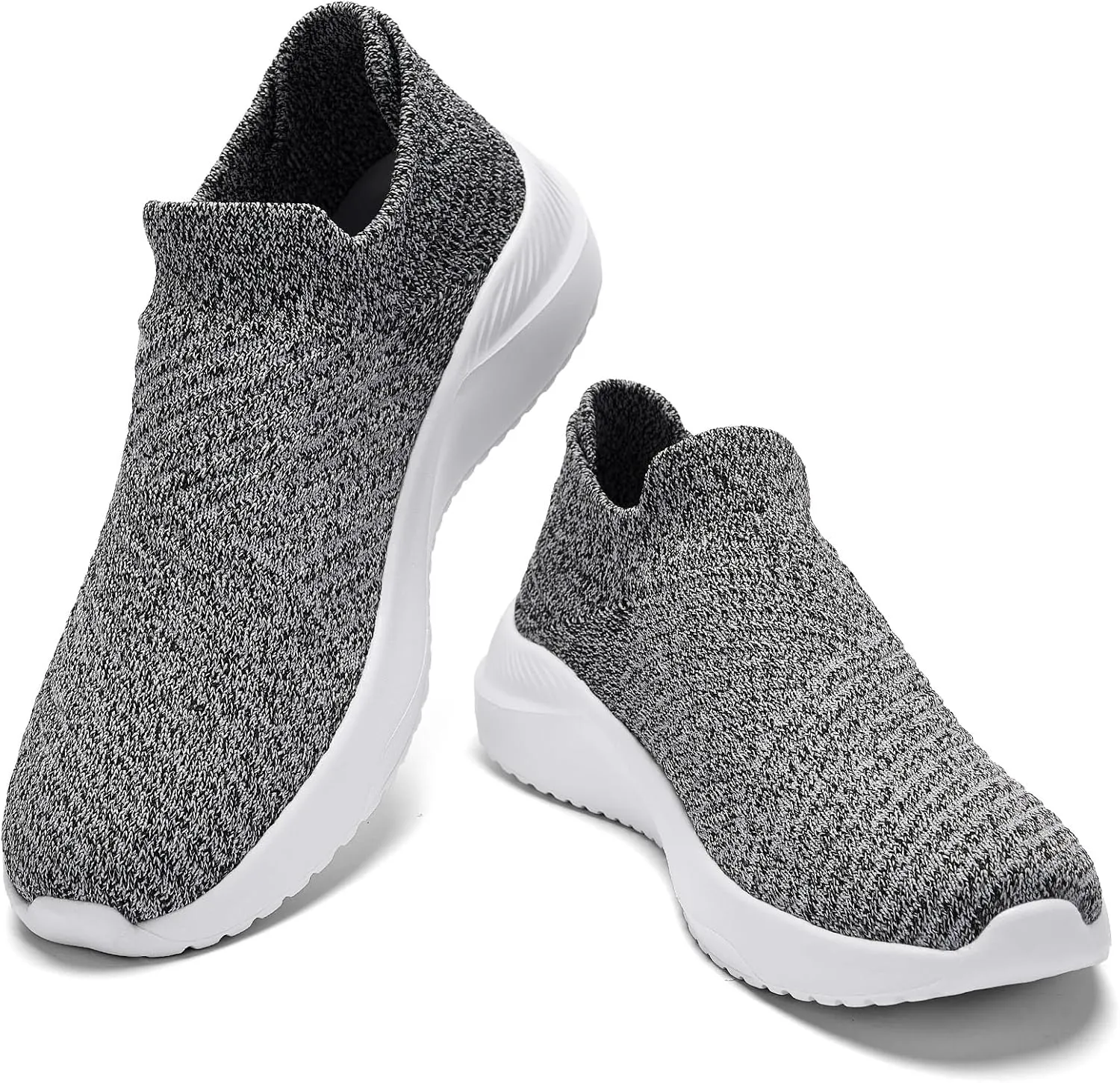 PPQ Womens Walking Shoes Slip on ，Soft Slip in Sock Sneakers for The Shoes are Very Light and Suitable for People who Walk a lot
