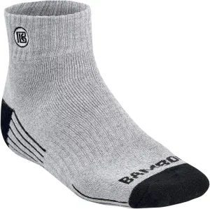 Premium Bamboo Crew Work Socks- Quarter High Moisture Wicking, Odor Eliminating
