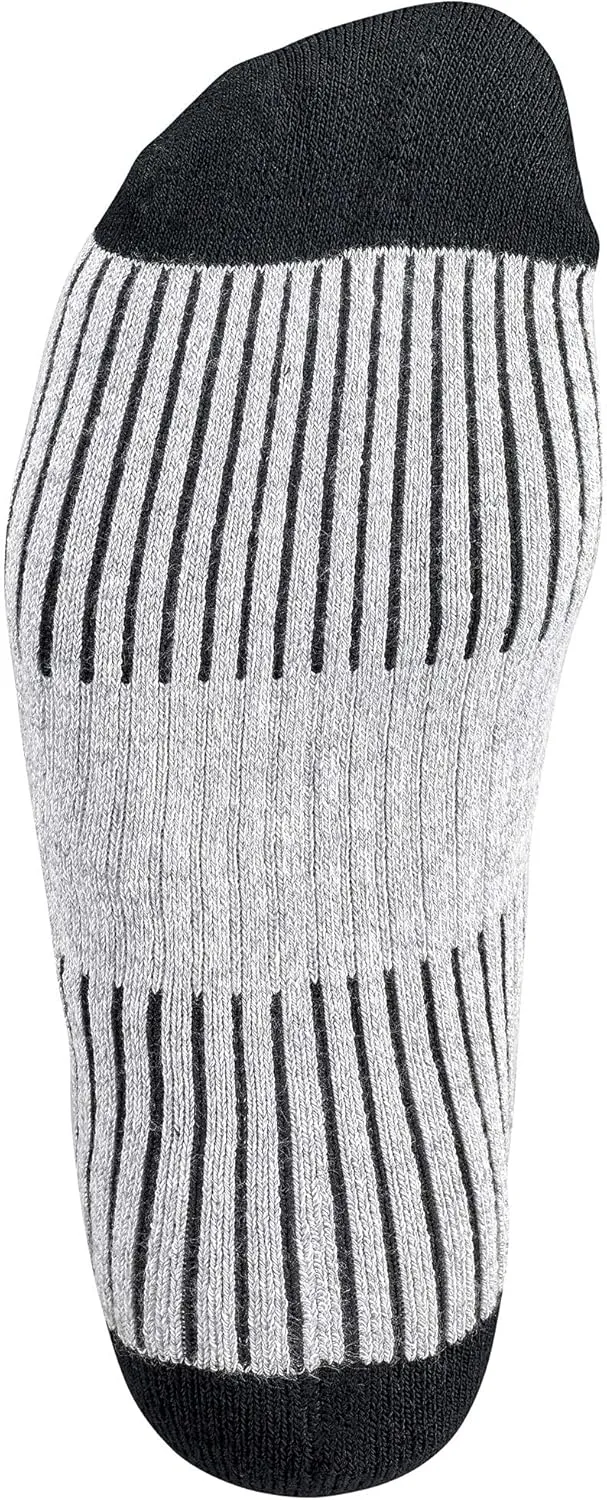 Premium Bamboo Crew Work Socks- Quarter High Moisture Wicking, Odor Eliminating