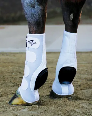 Professional's Choice Equine Ventech SlideTec Skid Rear Leg Boot | Prevents Burns During Sliding Stops | Pair | Short or Standard Size