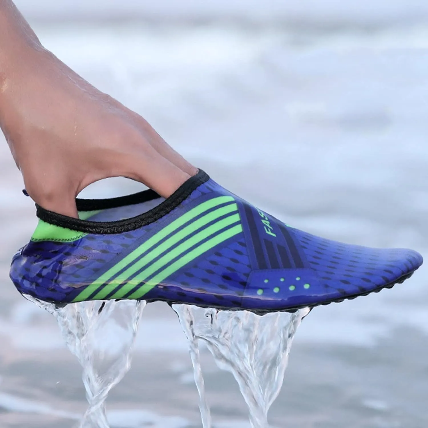 Quick Dry Aqua Water Shoes Barefoot Beach Swim Pool Shoes for Women Men Outdoor Sports Hiking Surf Yoga Lightweight Non Slip Footwear