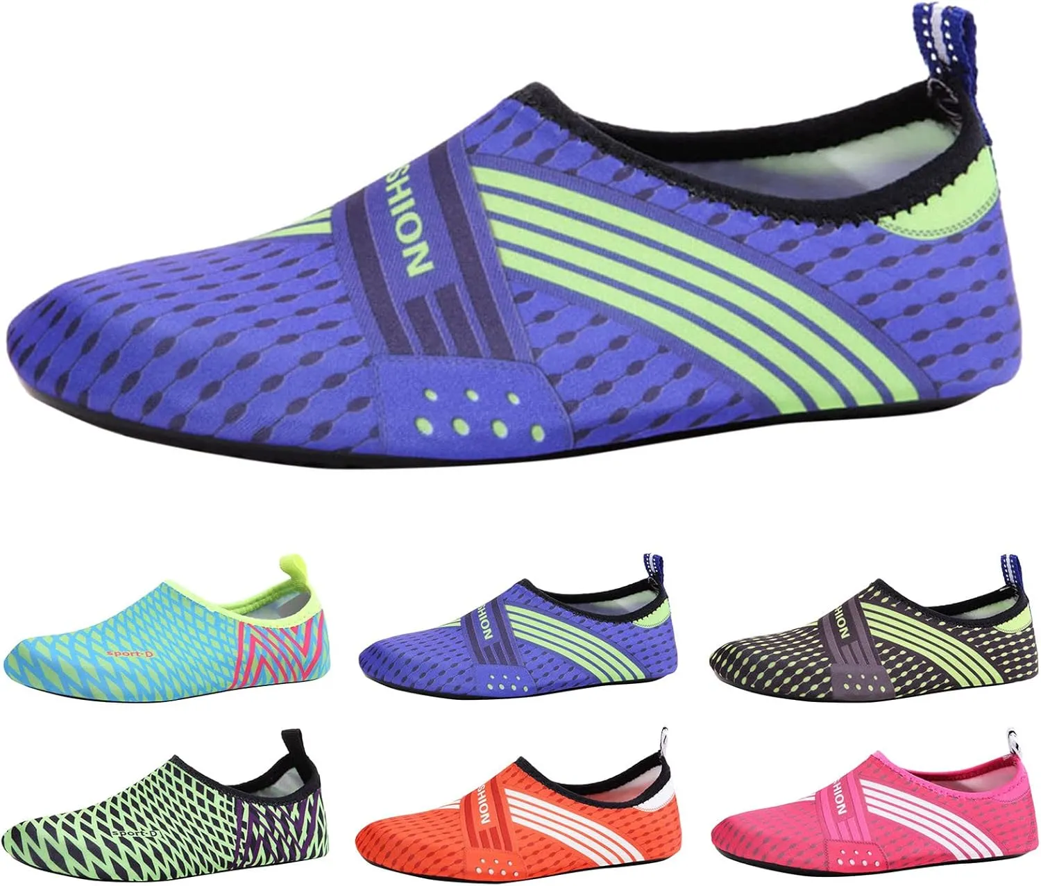 Quick Dry Aqua Water Shoes Barefoot Beach Swim Pool Shoes for Women Men Outdoor Sports Hiking Surf Yoga Lightweight Non Slip Footwear