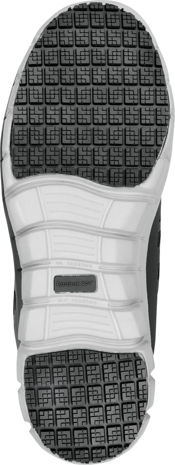 Reebok Work Sublite Cushion Work, Women's, Athletic Style, MaxTrax Slip Resistant, Soft Toe Work Shoe
