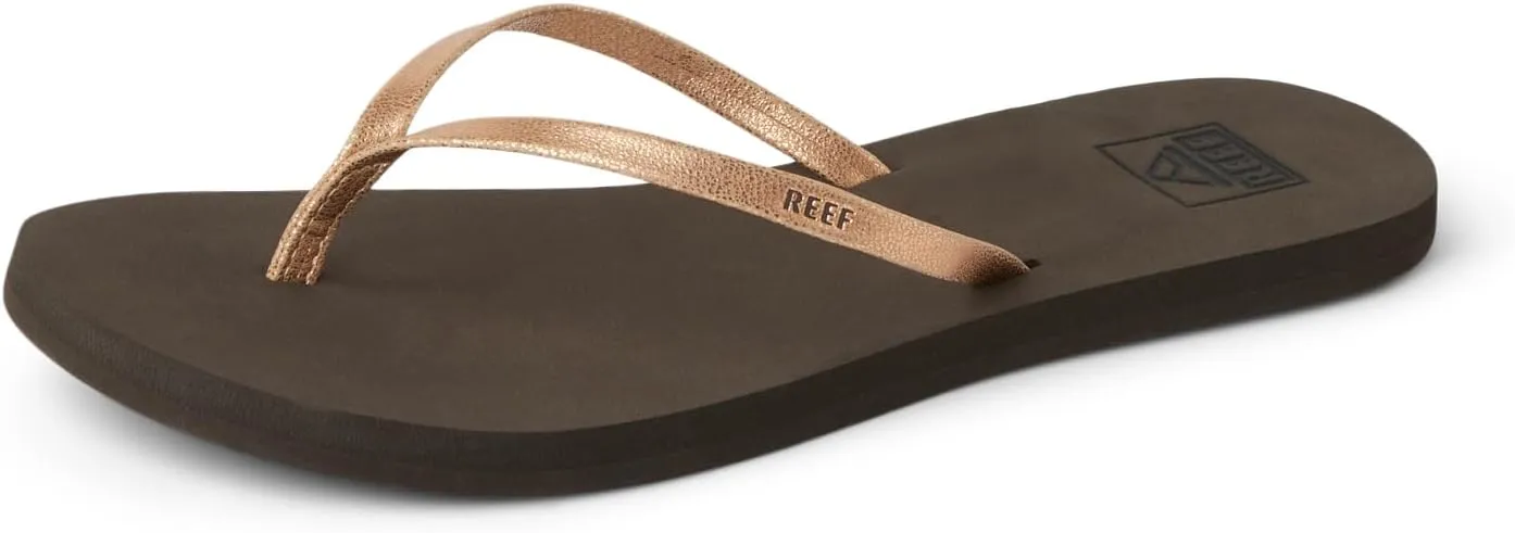 REEF Bliss Nights Women's Flip Flop, Super Lightweight and Soft Footbed, Thin Strap Beach Sandal