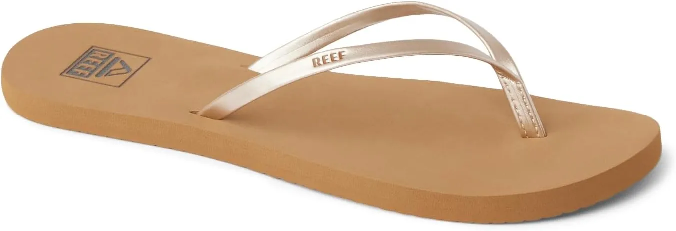 REEF Bliss Nights Women's Flip Flop, Super Lightweight and Soft Footbed, Thin Strap Beach Sandal