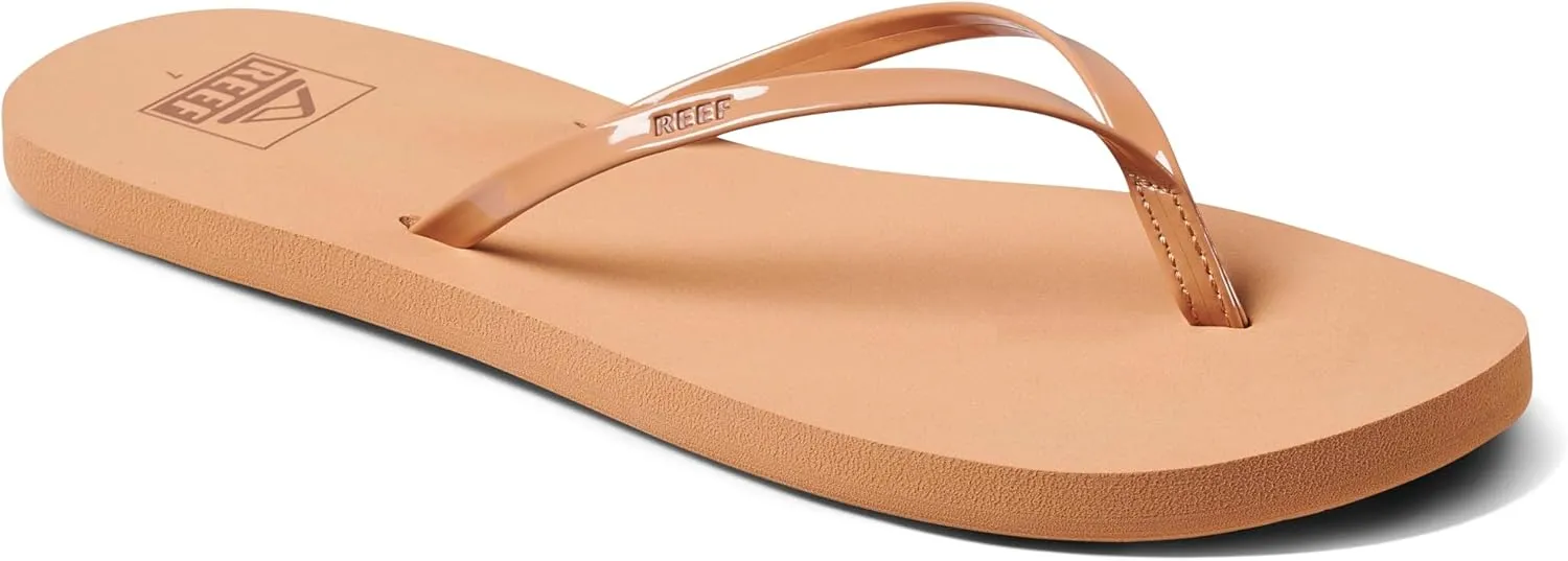 REEF Bliss Nights Women's Flip Flop, Super Lightweight and Soft Footbed, Thin Strap Beach Sandal