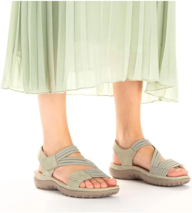 Rieker Women's Flat Sandal, 6/11 AU