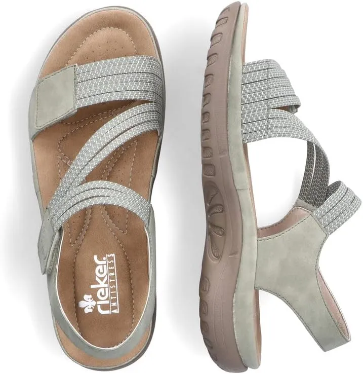 Rieker Women's Flat Sandal, 6/11 AU