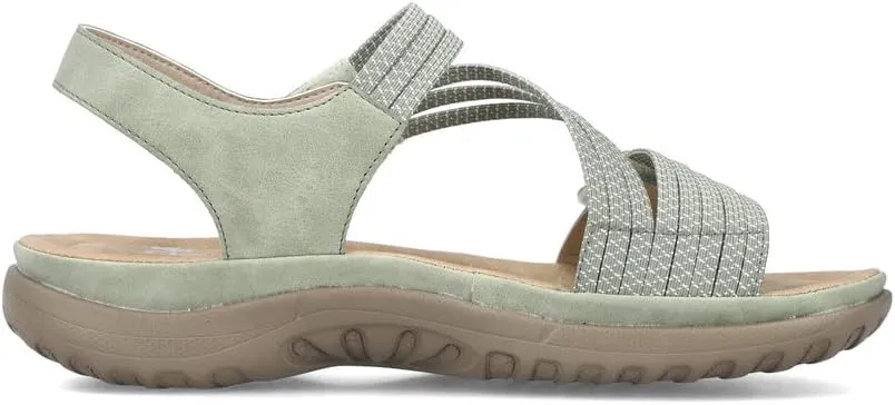 Rieker Women's Flat Sandal, 6/11 AU