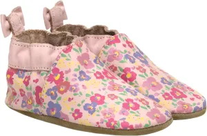 Robeez Baby Girls and Unisex Soft Soles Slip-Resistant Crib Shoes Slippers for Infant and Toddler, 0-24 Months