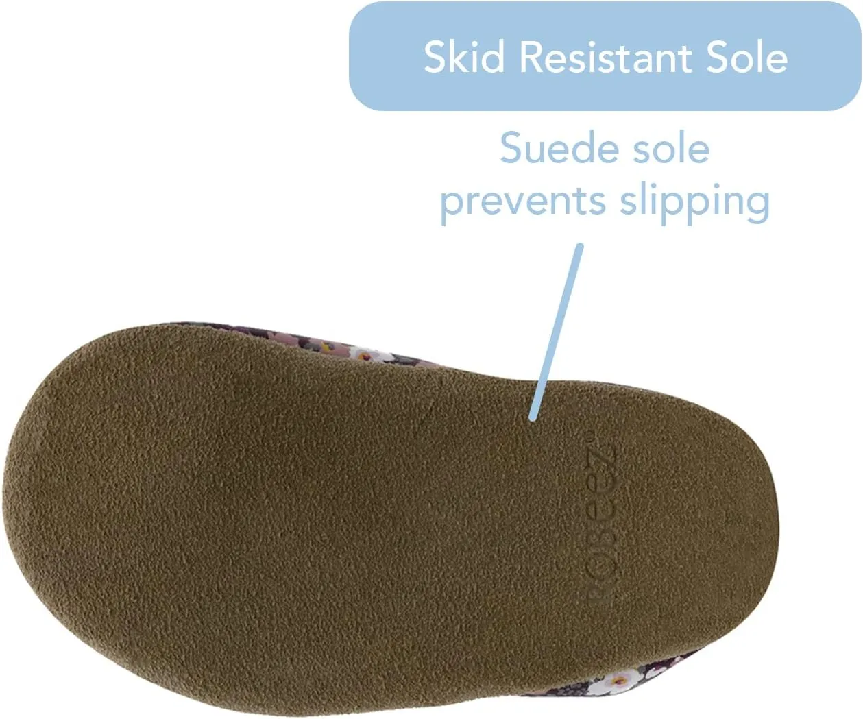 Robeez Baby Girls and Unisex Soft Soles Slip-Resistant Crib Shoes Slippers for Infant and Toddler, 0-24 Months