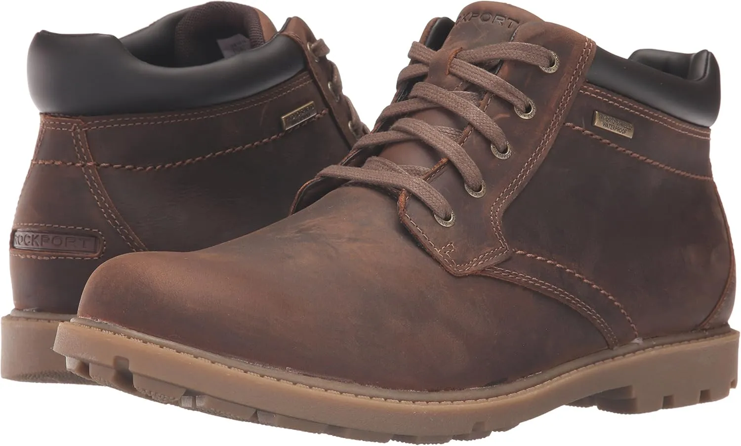 Rockport Mens Rugged Bucks Waterproof Boot