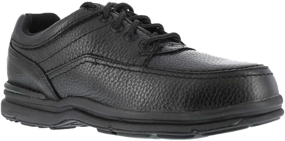 Rockport Works Men's Huron MaxTrax Slip Resistant Soft Toe Work Shoe