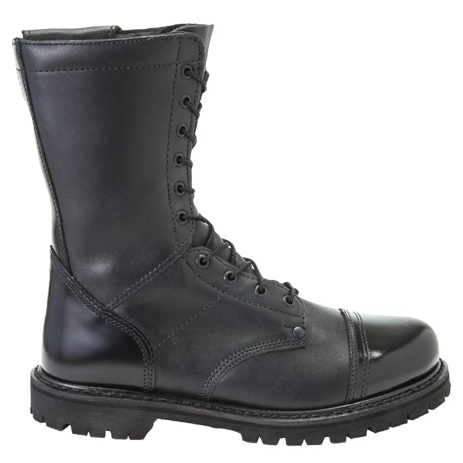 Rocky | Women's Side Zipper Jump Boot | Black