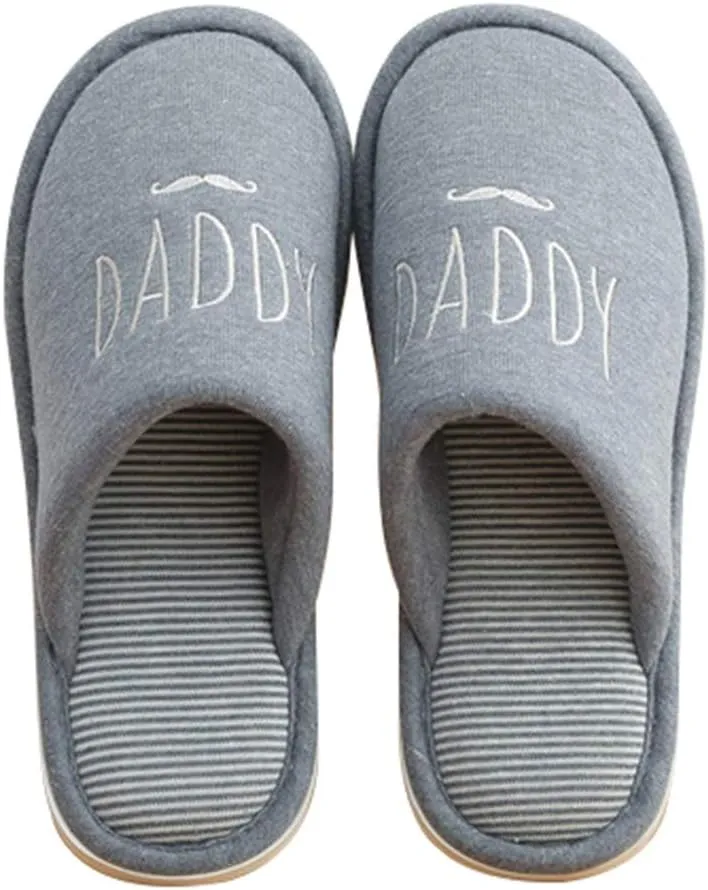 Rojeam Family Comfort Slippers Winter Warm House Shoes Indoor Outdoor for Unisex Men Women Kids
