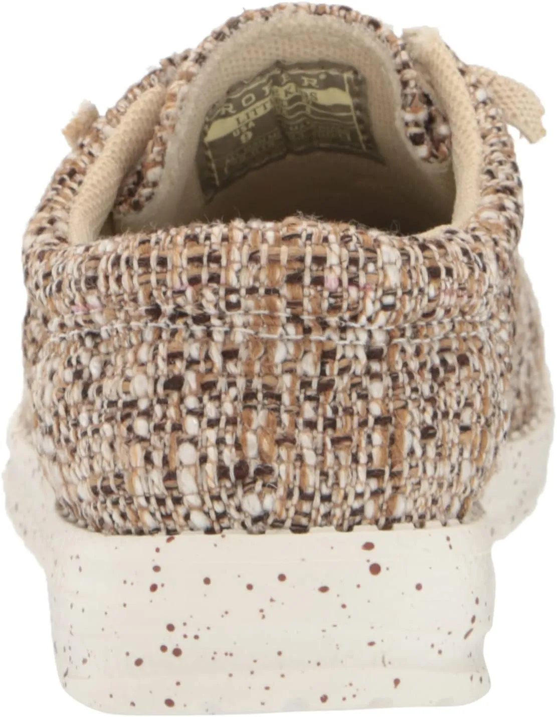 ROPER Unisex-Child Tan Multi Fabric Upper Loafer