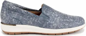 Ros Hommerson Women's Orleans Comfortable Print Patterned Slip-on Sneaker