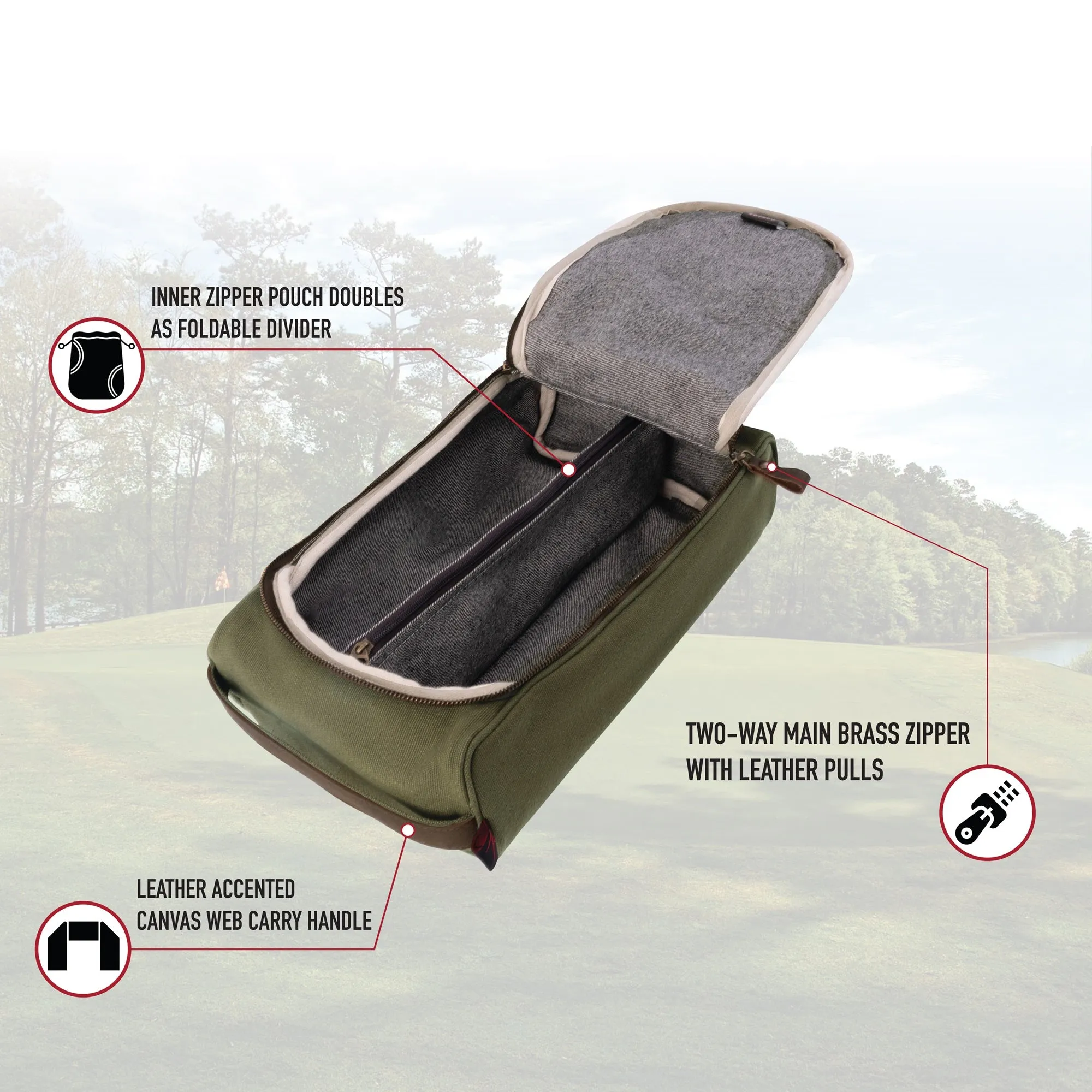 Rothco Canvas Shoe Bag