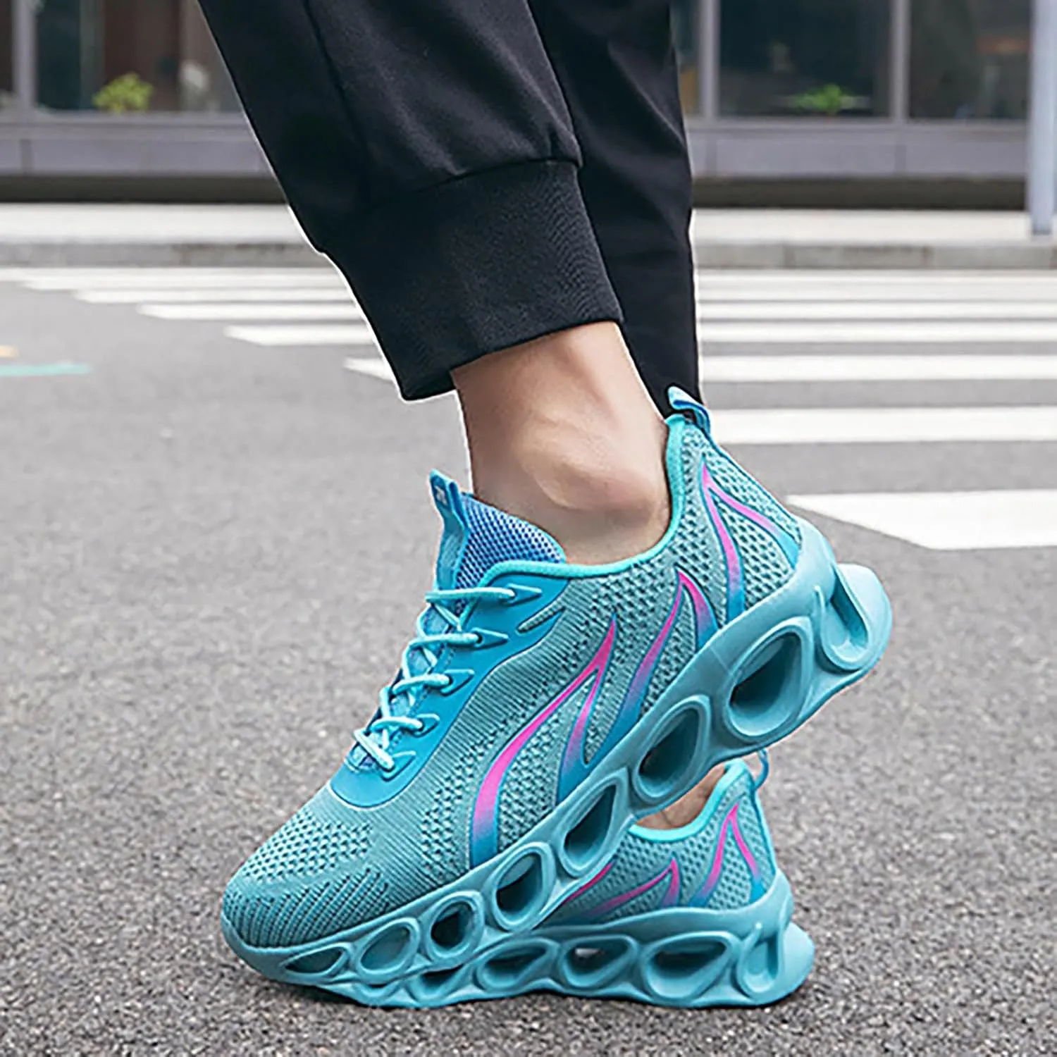 Running Shoes for Women White Sneakers Men Platform Loafers for Women Wide Closed Toe Indoor and Outdoor Women's Christmas Shoes Women's Wide Loafers