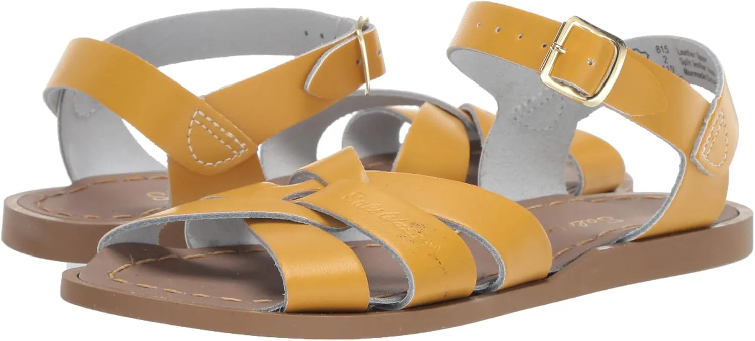 Salt Water Original Little Kid Leather Sandals