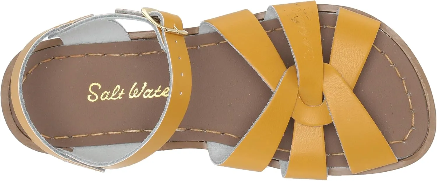 Salt Water Original Little Kid Leather Sandals