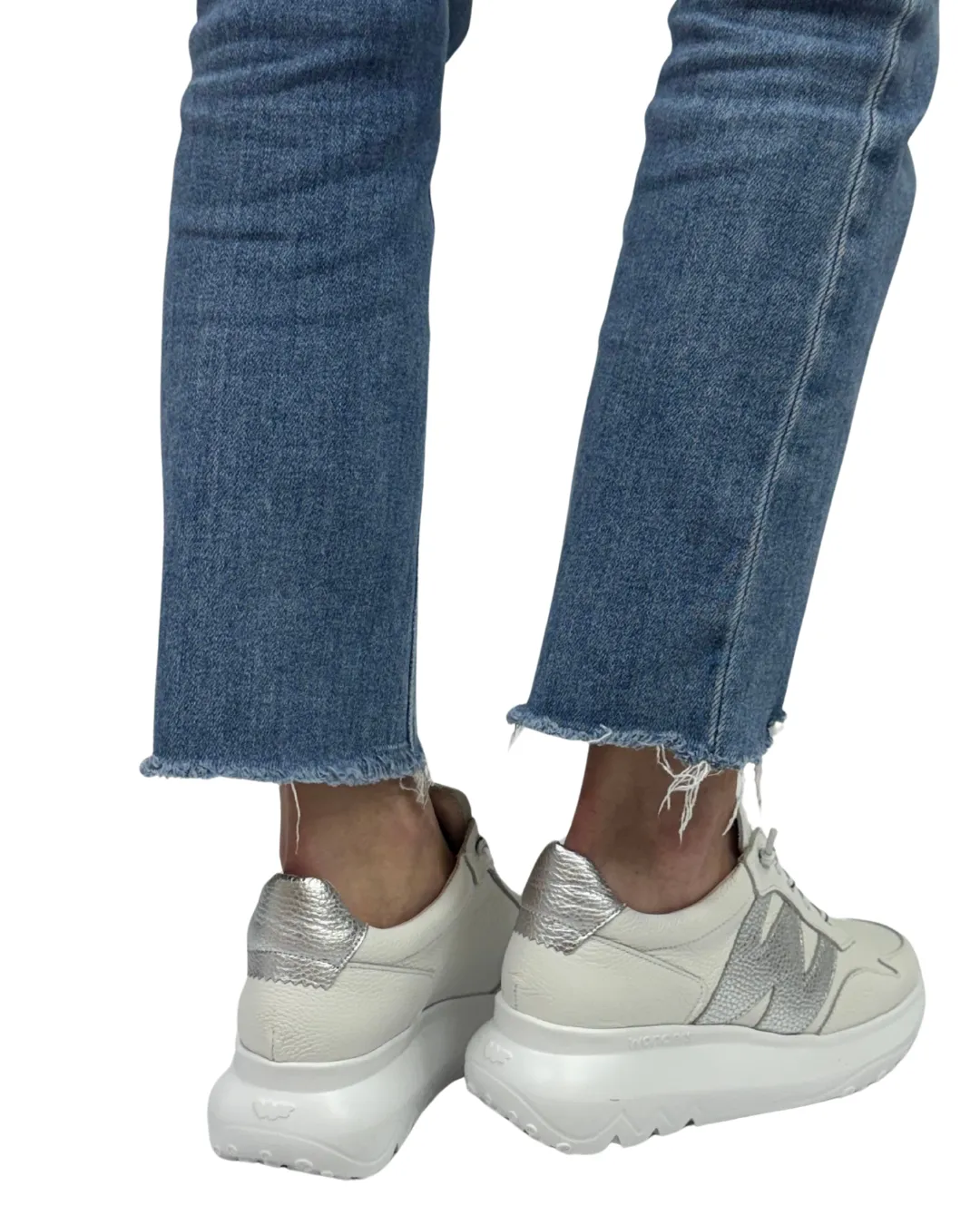 SAMIRA in Off White   Silver