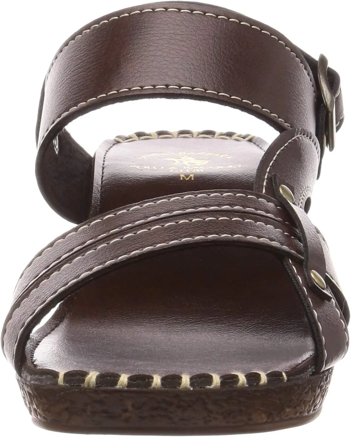 SANTA BARBARA POLO & RACQUET CLUB(サンタバーバラポロアンドラケットクラブ) Women's Sandals, Easy to wear, 2.4 inch (6 cm) Heels, 2-Way