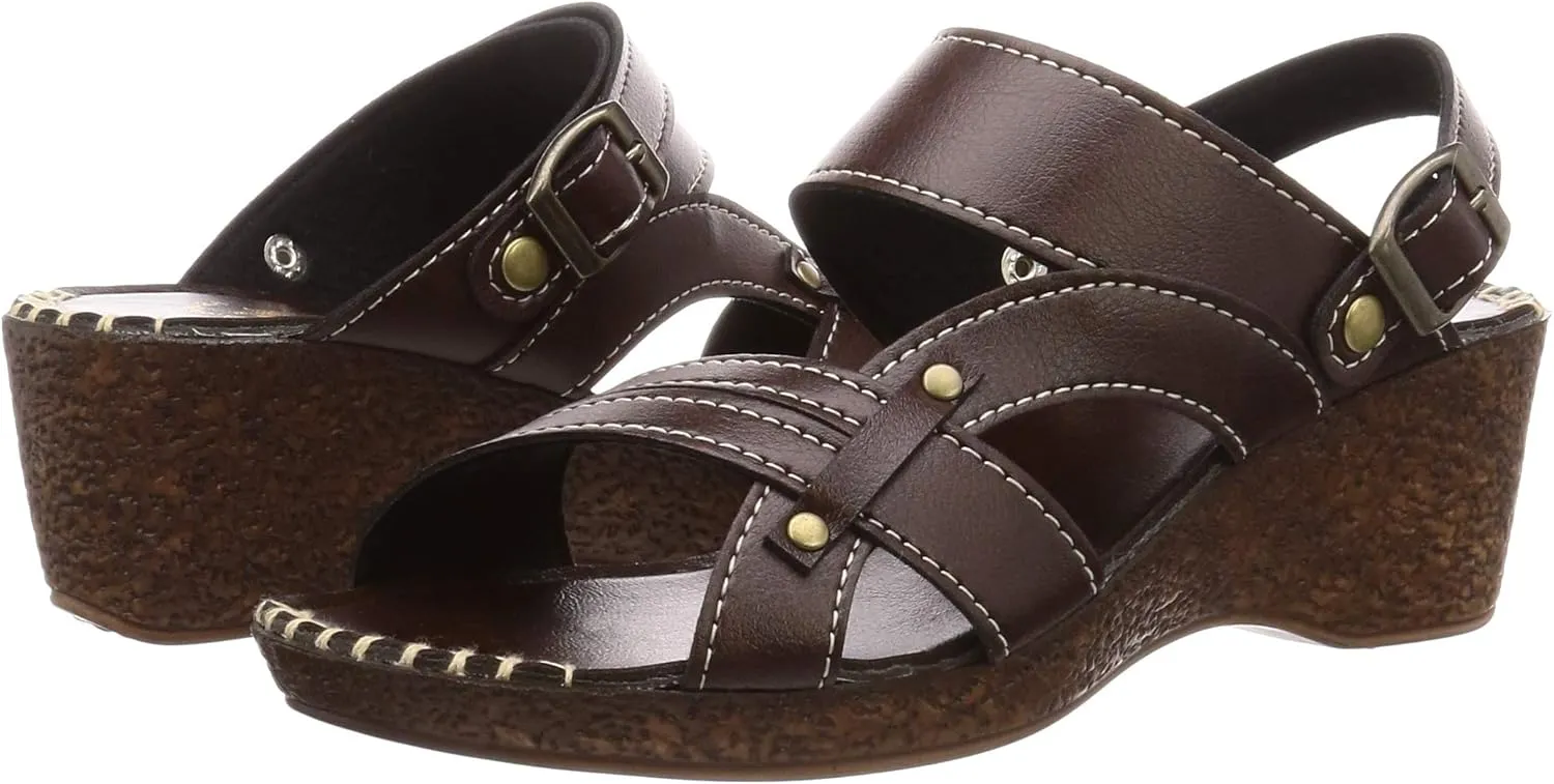SANTA BARBARA POLO & RACQUET CLUB(サンタバーバラポロアンドラケットクラブ) Women's Sandals, Easy to wear, 2.4 inch (6 cm) Heels, 2-Way