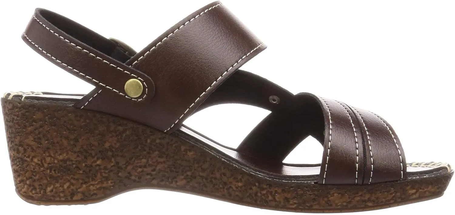 SANTA BARBARA POLO & RACQUET CLUB(サンタバーバラポロアンドラケットクラブ) Women's Sandals, Easy to wear, 2.4 inch (6 cm) Heels, 2-Way