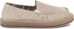 Sanuk Womens Donna Soft Top Hemp Loafers | Womens Shoes | Slip On Shoes for Women | Women's Slip-on Loafers | Memory Foam Footbed