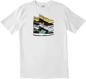SB Dunk Men's Graphic T-Shirt – 100% Cotton Graphic Tees Men, Comfortable Streetwear Tee – Short Sleeve Crewneck T-Shirt