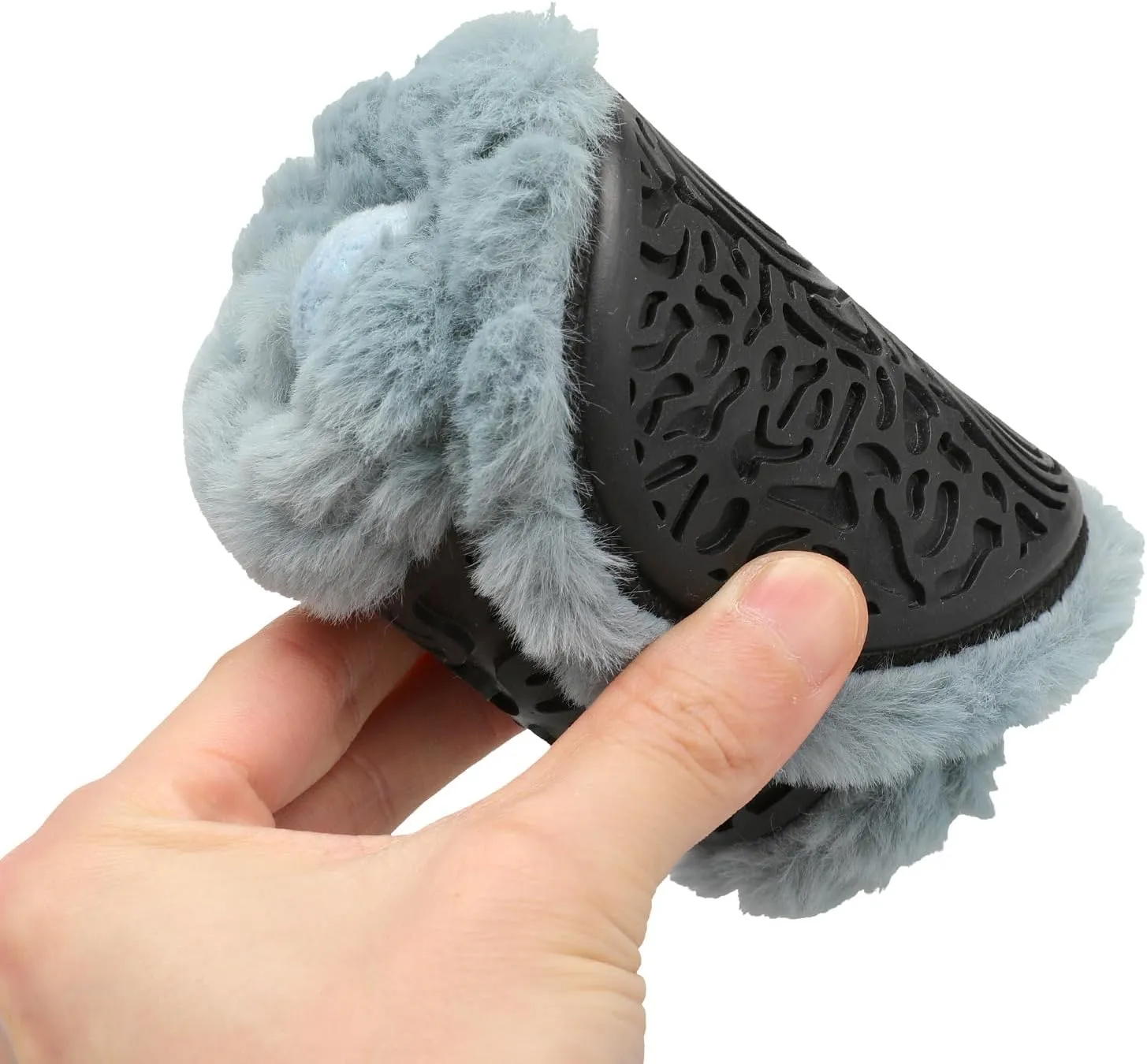 Scurtain Unisex Adults Rubber Sole Slippers