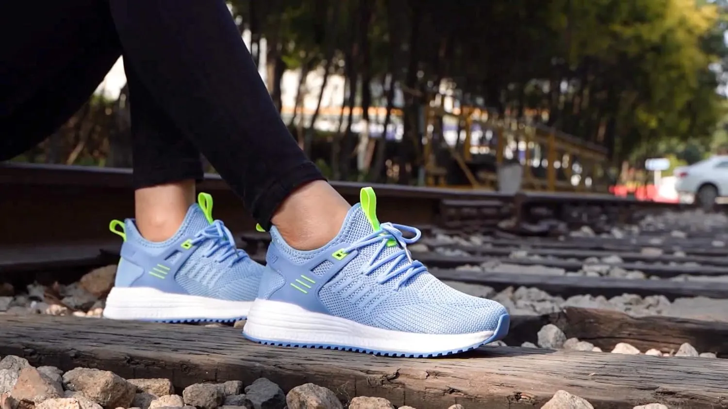 SDolphin Running Shoes Women Sneakers - Comfortable Memory Foam Lightweight Walking Tennis Workout Athletic Shoes