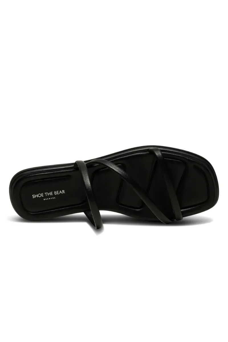 Selena Strap Sandal - Black