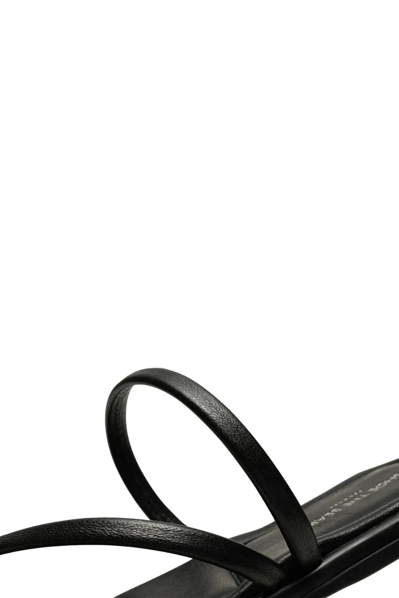 Selena Strap Sandal - Black